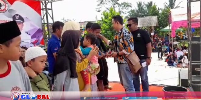 Pemdes Panyingkiran Ciamis Bersama LSM GMBI, Gelar Peringati HUT RI Ke 77 Dengan Berbagai Acara Perlombaan